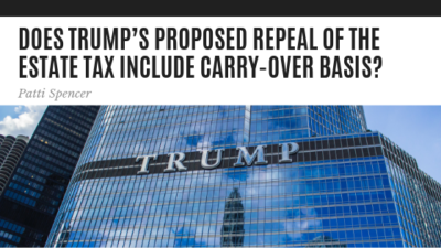 Does Trump's Proposed Repeal - Patti Spencer