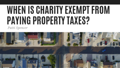 When is Charity Exempt - Patti Spencer